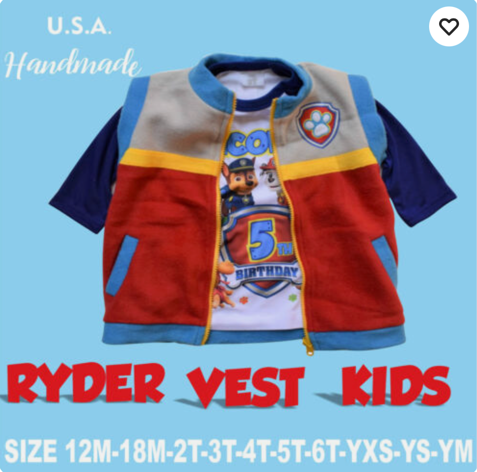 Custom Vest Halloween