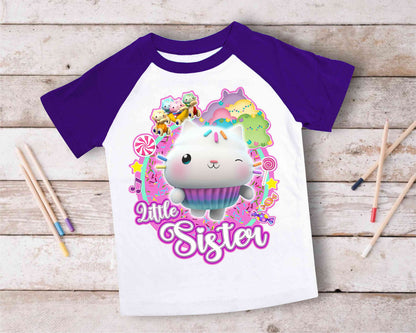 Dollhouse Birthday T Shirt, Gabby Theme Party Shirt , Gift Birthday Shirt, family tees Custom