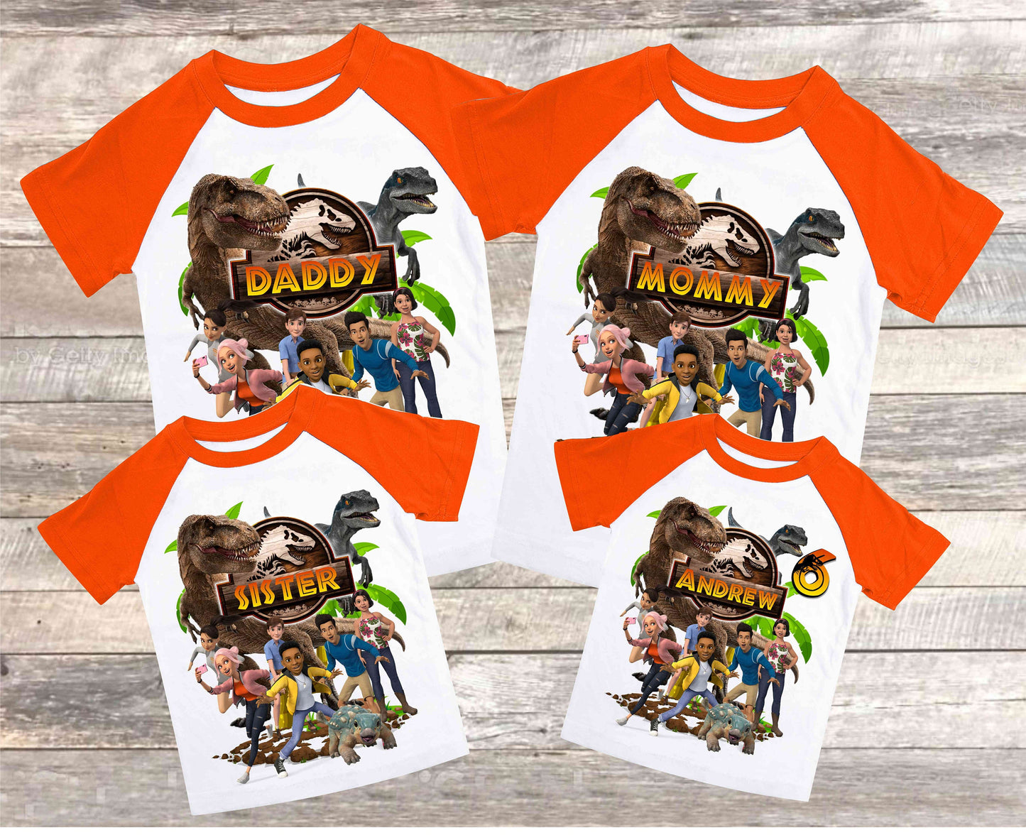 Jurassic World Camp Birthday T Shirt, Camp Jurassic Birthday theme, Family Jurassic birthday, family tees Custom