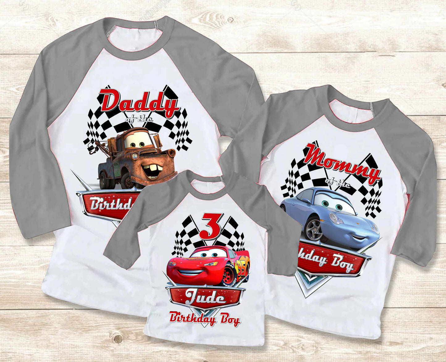 Cars Family Birthday Shirt, Lightning Mcqueen theme Party, Gift Birthday Shirt, family tees Custom