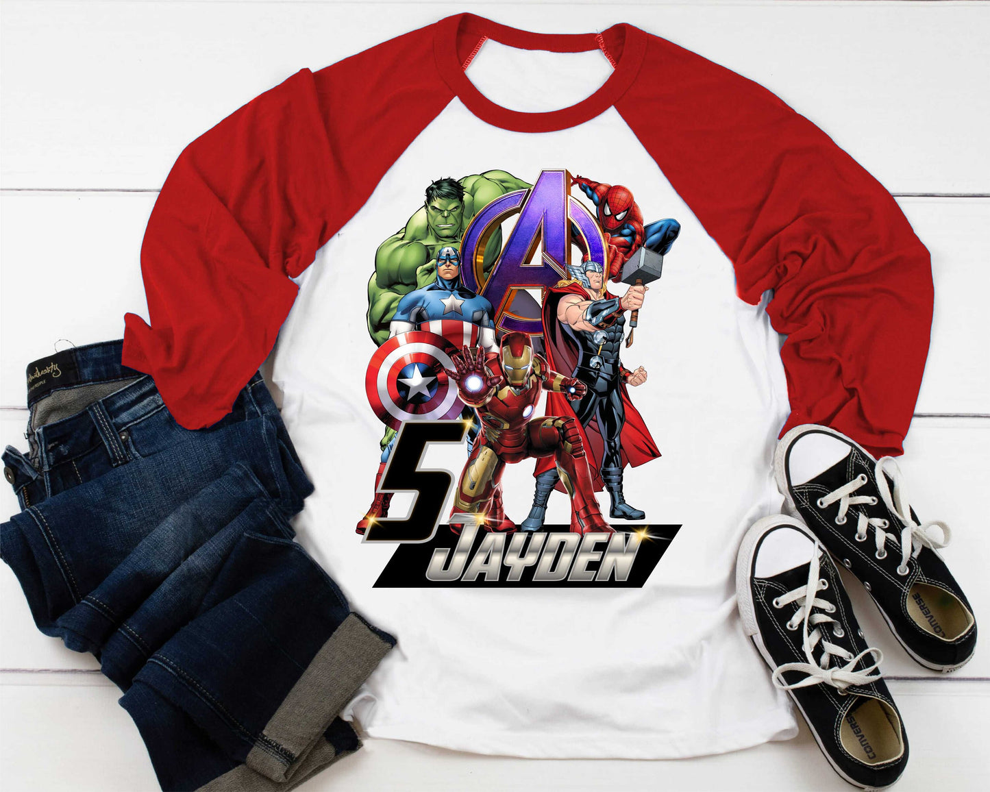Superhero Comic Birthday T Shirt, Superhero theme Party, Iron Man, Hulk Personalized shirt Kids, family tees Custom
