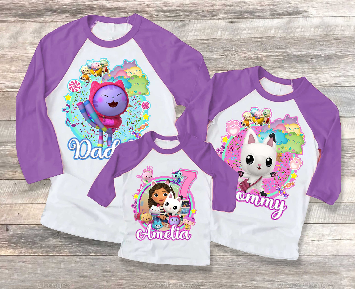 Dollhouse Family Birthday T Shirt, Gabby Theme Party Shirt , Gift Birthday Shirt, family tees Custom