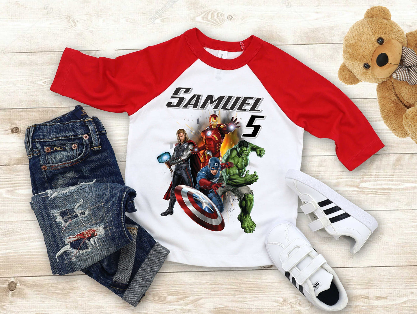 Superhero Comic Birthday T Shirt, Superhero theme Party, Iron Man, Hulk Personalized shirt Kids, family tees Custom