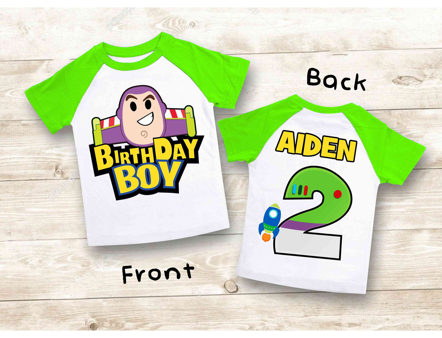 Space  Birthday T Shirt, Toy theme Party, buzz lightyear Personalized shirt, Gift Birthday Shirt, family tees Custom