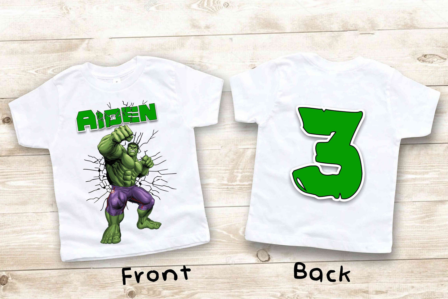 Superhero Inspired Birthday T Shirt, Hulk theme Party, Personalized shirt, Gift Birthday Shirt, family tees Custom