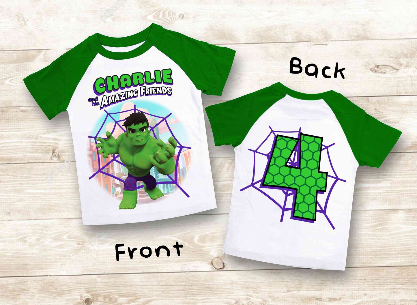 Spiderman Inspired Birthday T Shirt, Hulk & His friends theme Party, Personalized shirt, Gift Birthday Shirt, family tees Custom