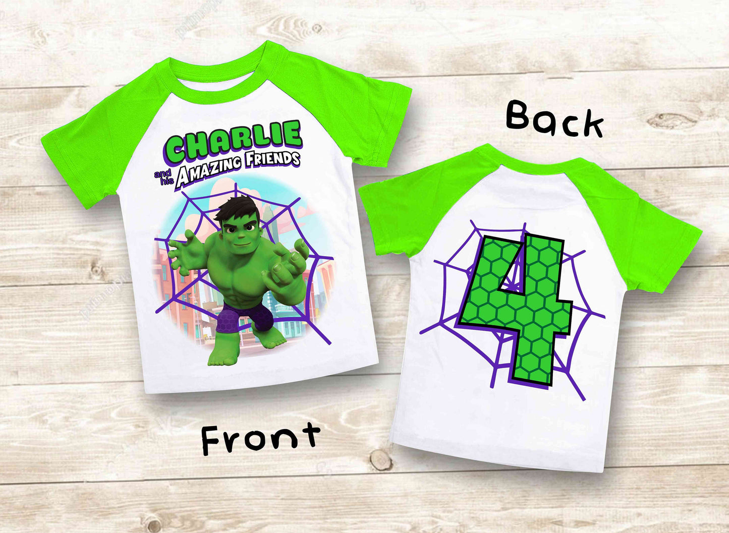 Spiderman Inspired Birthday T Shirt, Hulk & His friends theme Party, Personalized shirt, Gift Birthday Shirt, family tees Custom