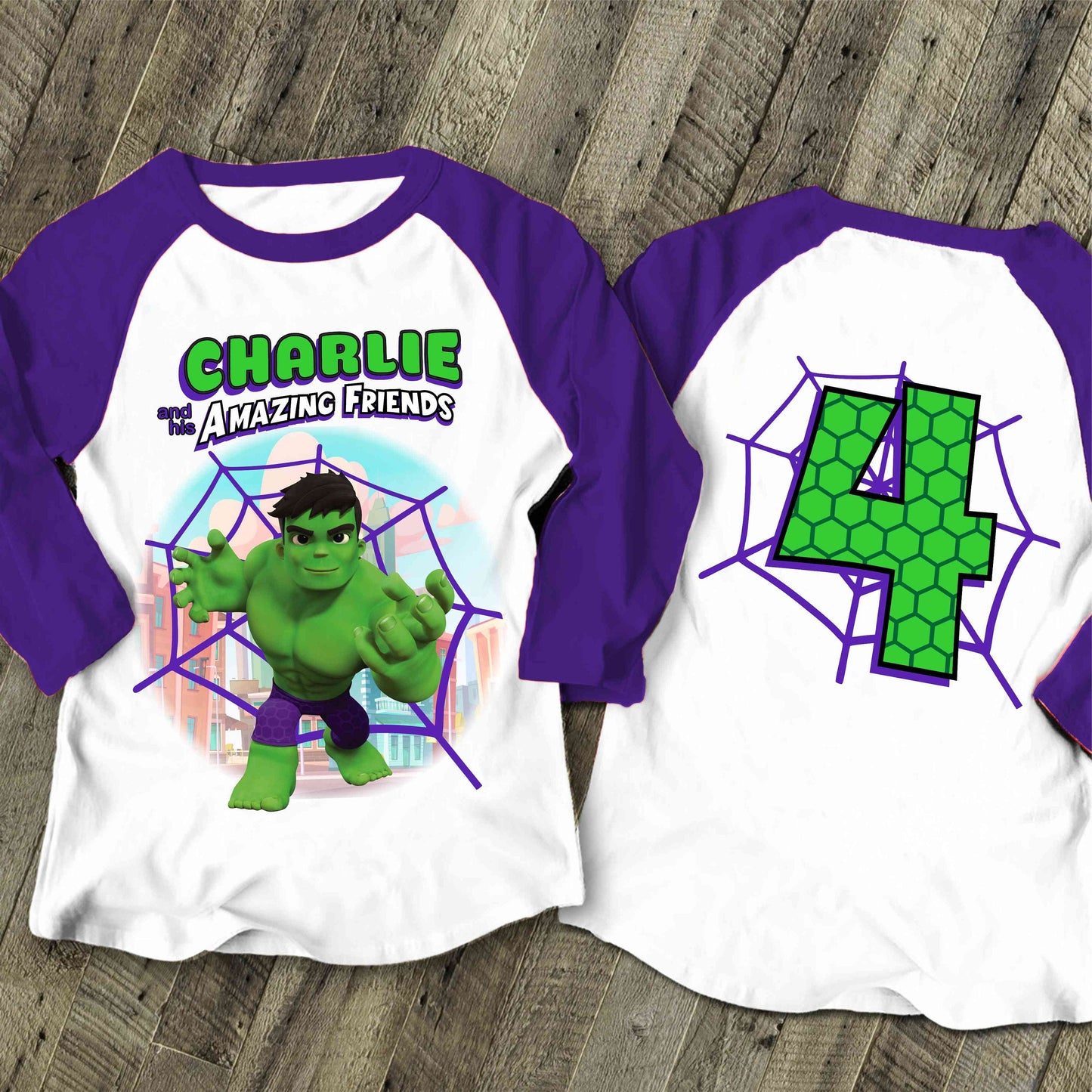 Spiderman Inspired Birthday T Shirt, Hulk & His friends theme Party, Personalized shirt, Gift Birthday Shirt, family tees Custom