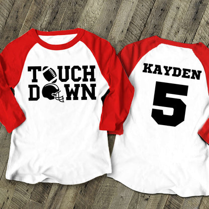 Customized Football Shirt - Your Name Football - Football Shirt - Game Day Shirt - Football Season Tee - Football Graphic Tee