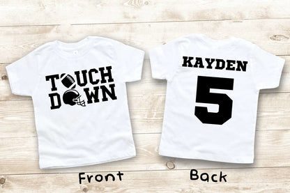 Customized Football Shirt - Your Name Football - Football Shirt - Game Day Shirt - Football Season Tee - Football Graphic Tee